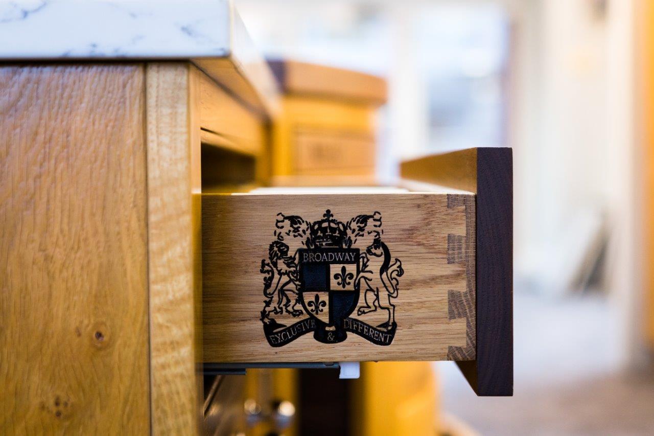 Broadway Kitchens Showroom Branded Drawer