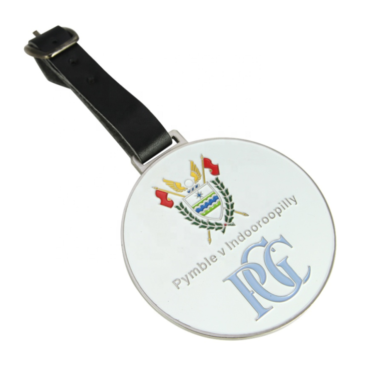 Bespoke Metal Golf Bag Tags