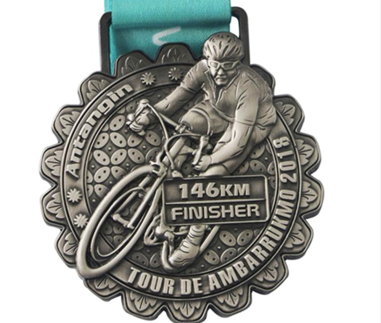 virtual cycling challenges with medals