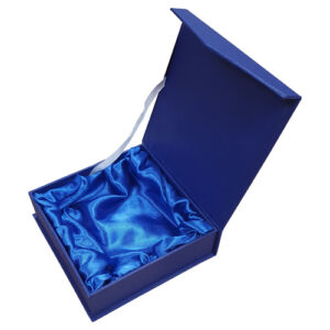 BLUE PRESENTATION BOX FOR SALVERS - 160 X 160 X 35mm (FITS 6in SALVER)
