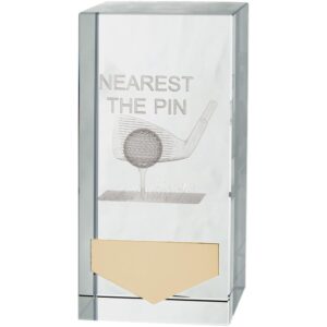 Stirling Golf Crystal Award 145mm
