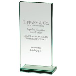Austin Jade Glass Award 215mm