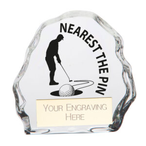 Mystique Nearest The Pin Glass Award 75mm