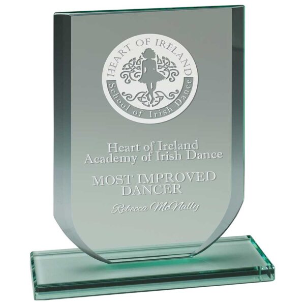 Zenith Jade Glass Award 140mm
