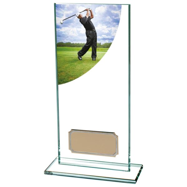 Colour Curve Golf Male Jade Glass 160mm