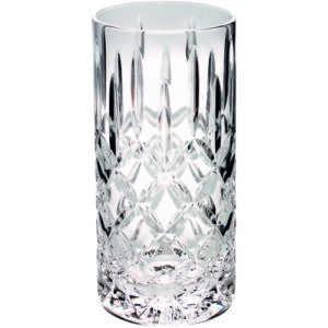 405ML HIGHBALL GLASS TUMBLER FULLY CUT - 6in