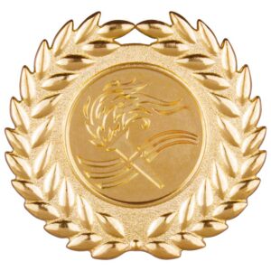 Classic Wreath Medal Gold 50mm