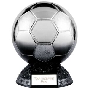 Elite Football Heavyweight Award Platinum to Black 165mm