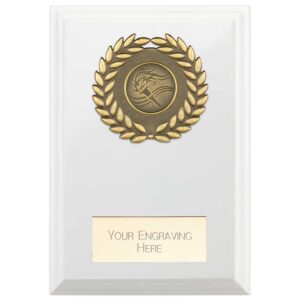 Reward Wreath Plaque Arctic White 150x110mm