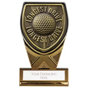 Fusion Cobra Golf Longest Drive Award Black & Gold 110mm