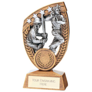 Patriot Cricket Resin Plaque 120mm