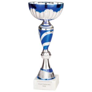 Omega Cup Silver & Blue 320mm