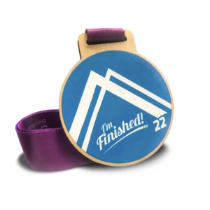 Custom Colour Wood Medals 70mm (Copy)