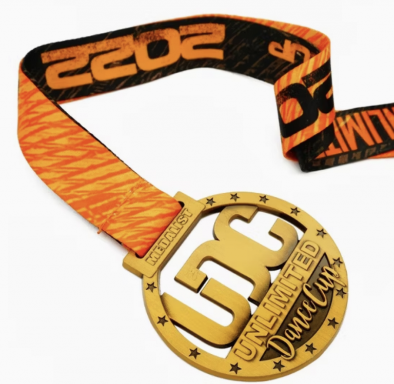 Custom Unlimited Dance Cup Medal