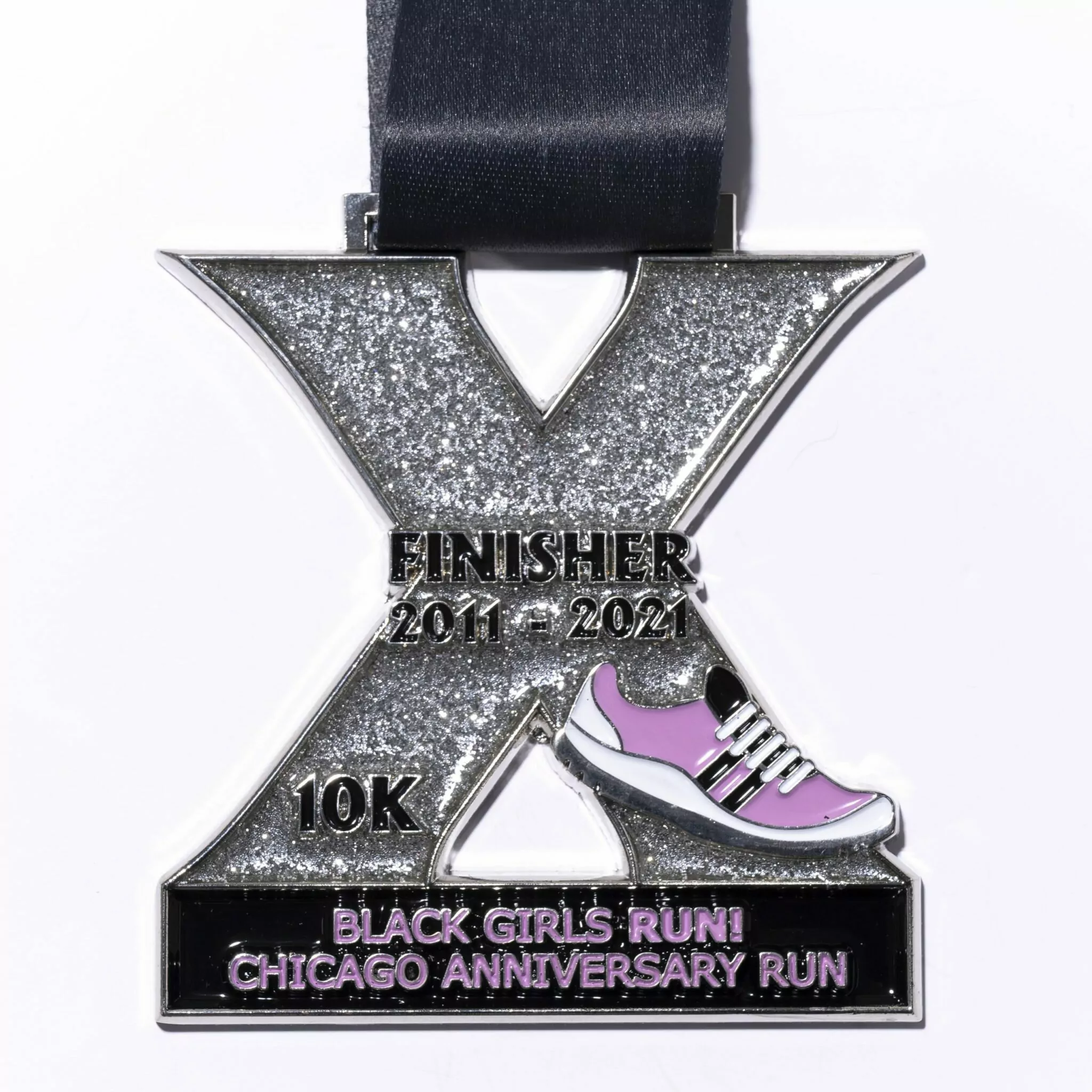 custom sparkle marathon medals