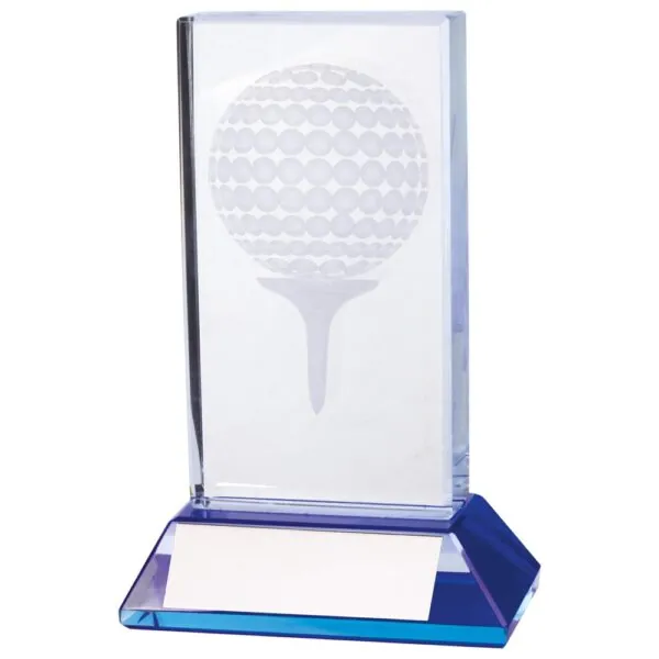 Davenport Golf Crystal Award 110mm