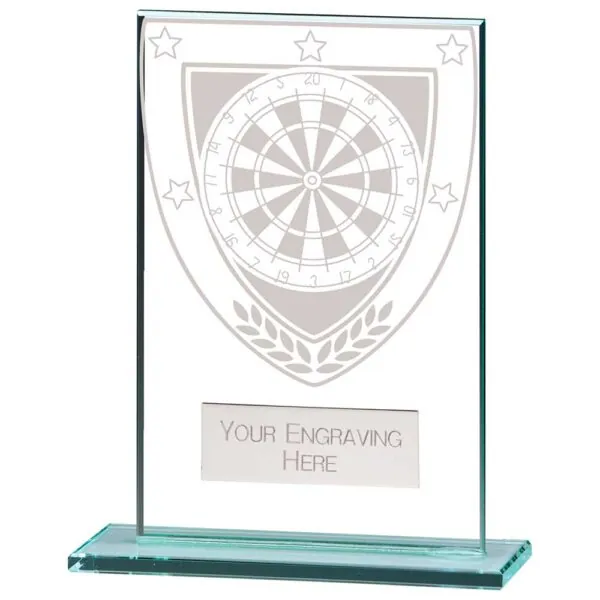 Millennium Darts Jade Glass Award 125mm