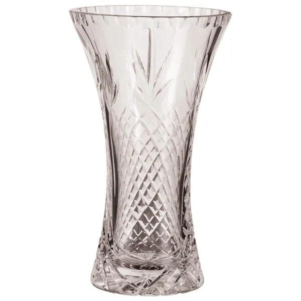 Lindisfarne St Theodore Crystal Vase 230mm