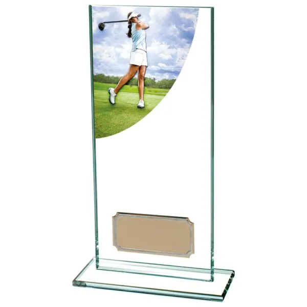 Colour Curve Golf Female Jade Glass 180mm