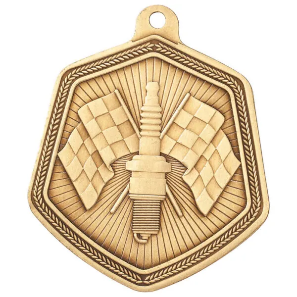 Falcon Motorsports Medal Gold 65mm