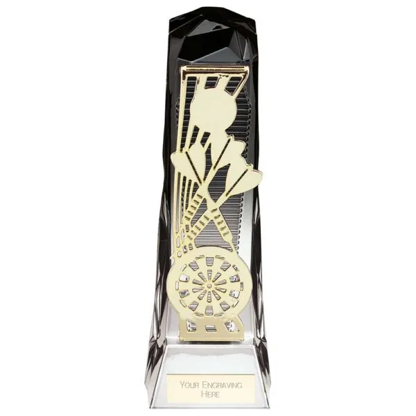 Shard Darts Award Carbon Black & Ice Platinum 230mm