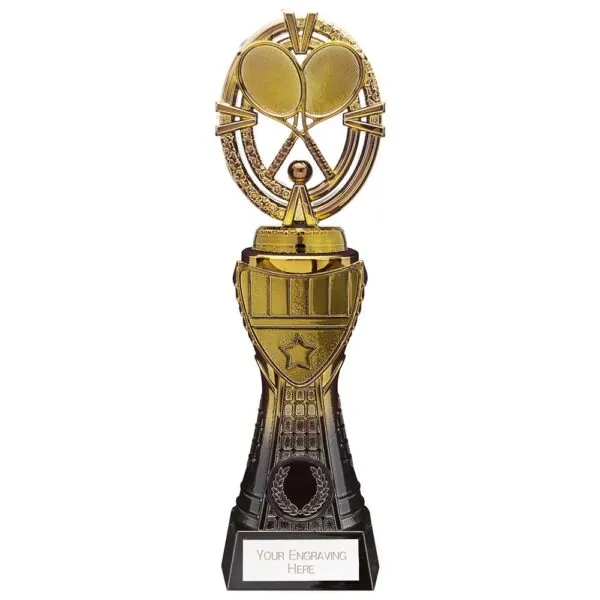 Maverick Heavyweight Tennis Award Black & Gold 250mm