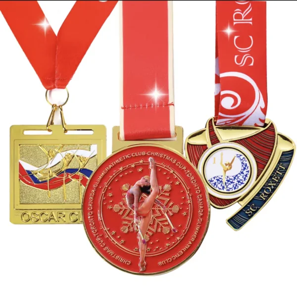 Your Logo Custom Gymnastics Medals - Image 3