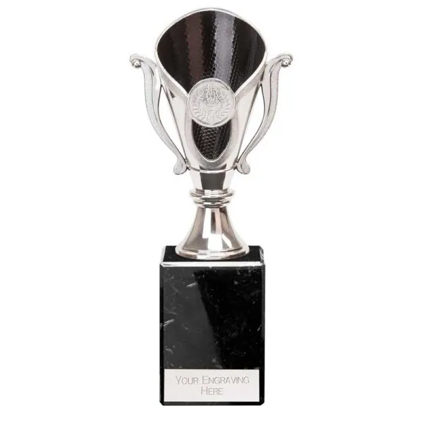 Wizard Legend Trophy Silver & Black 220mm