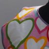 Extra Protection Multi Coloured Heart Bib Detail
