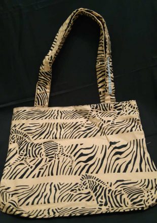 Zebra Print Handmade Bag