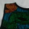 African Print Adults Tabard Detail