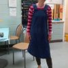 Bryony with Cover-all Denim Apron