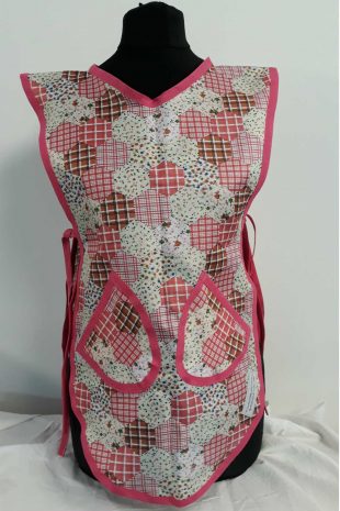 Childrens Pink Patchwork Tabard