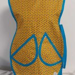 Childrens Yellow floral Tabard