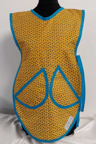 Childrens Yellow floral Tabard