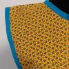 Childrens Yellow floral Tabard Detail