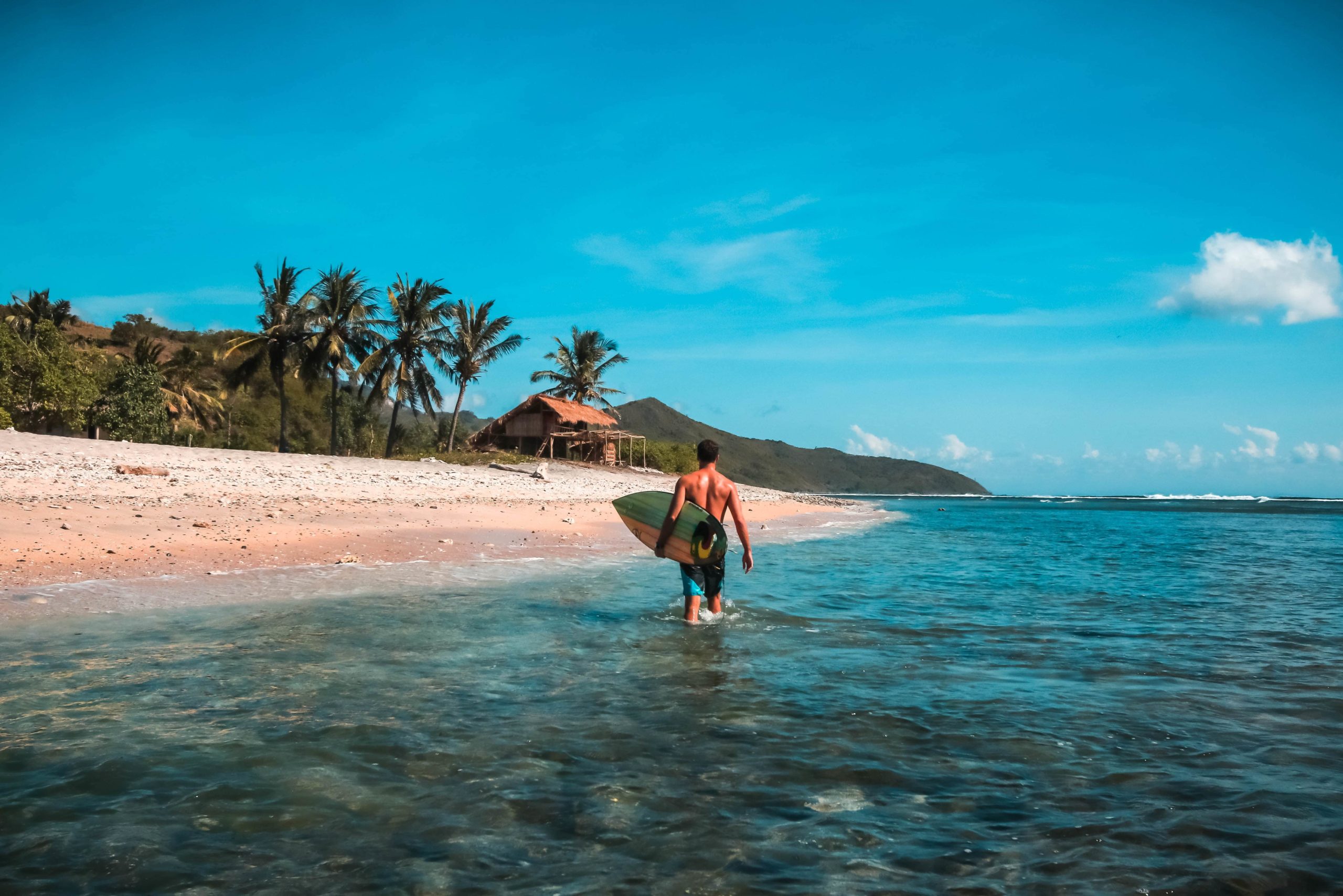 Surfing Lombok
