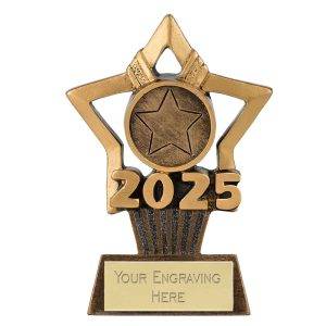 2025 Mini Star Plus Trophy 10cm (4")