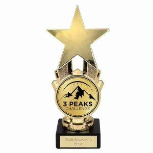 3 Peaks Challenge Classic Award Star 17cm (6 3/4")