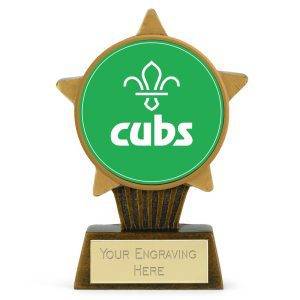 Mini Stars Plus 2" Scouts Cubs Award 10cm (4")