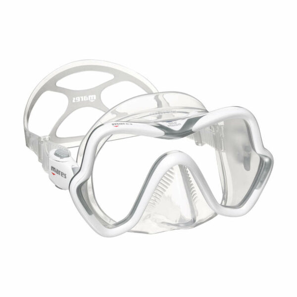 Mares One Vision duikmasker clear silicone transparant
