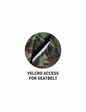 seatcover double 2p cover Surflogic Waterdichte Auto stoelhoes Cammo