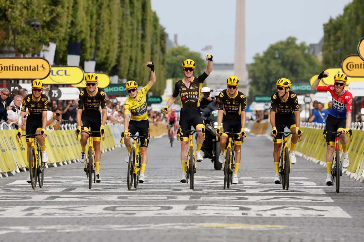 Slutstillingen Tour de France 2023