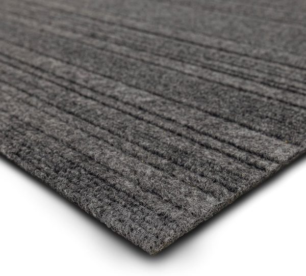 Mohawk Home 24" x 24" Indoor/Outdoor 0.25" Pile Height, Peel and Stick Carpet Tile, Grey Polyester, (Pack of 15) (60 sqft/Box) - Image 160