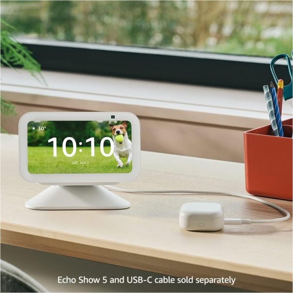 Amazon Echo Show 5 (3rd Gen, 2023 release) | Smart display with 2x the bass and clearer sound | Cloud Blue - Image 21