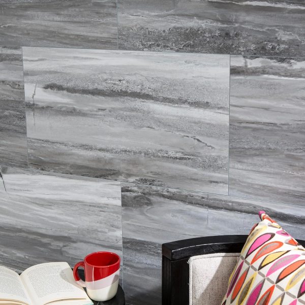 Palisade 22.8" x 7.31" Interlocking Vinyl Waterproof Backsplash Tiles in Carrara Marble - Grout-Free, Easy Install & UV Resistant, Ideal for Kitchen & Bathroom (10 Pack) - Image 63