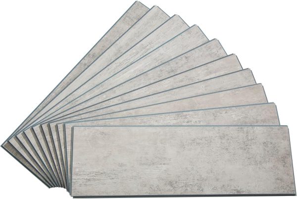 Palisade 22.8" x 7.31" Interlocking Vinyl Waterproof Backsplash Tiles in Carrara Marble - Grout-Free, Easy Install & UV Resistant, Ideal for Kitchen & Bathroom (10 Pack) - Image 116