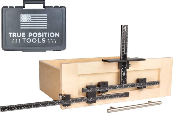 True Position Tools The Original Cabinet Hardware Jig - Made in USA - Most Accurate Tool for Knobs and Pulls - Hand Calibrated - Image 17