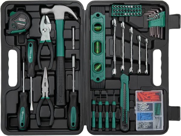 CARTMAN 148 Piece Automotive and Household Tool Set - Perfect for Car Enthusiasts and DIY Home Repairs - Image 8