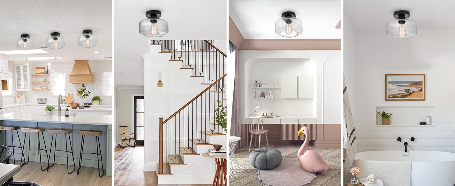 widely applications of simple style light fixture ceiling mounted